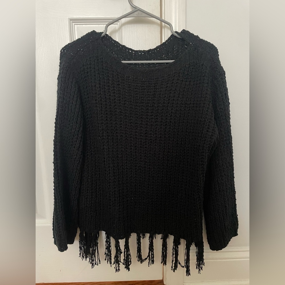 Black altard state sweater